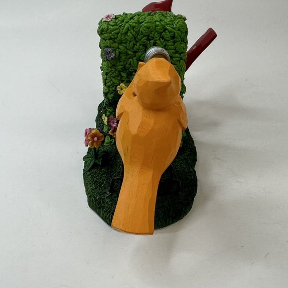 Russ Berrie Tweet Along With Me Sharing Secrets Red Yellow Birds Using Tin Cans - Picture 4 of 9